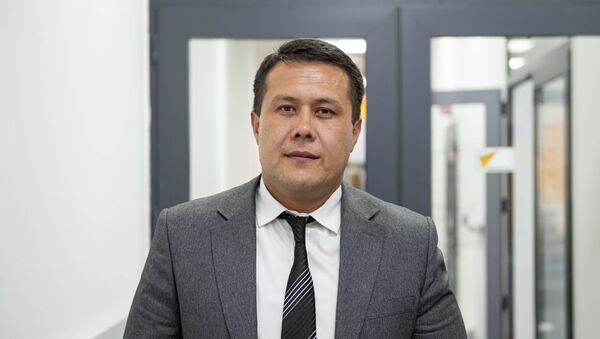 Заведующий отделом регулирования страховой деятельности Финнадзора КР Тимур Зулпукаров - Sputnik Кыргызстан