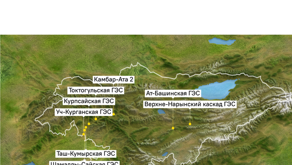 Сколько ГЭС планируют построить в Кыргызстане — инфографика - Sputnik Кыргызстан