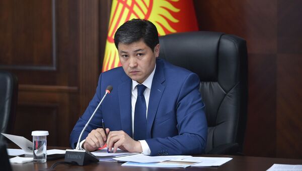 Председатель Кабинета Министров Кыргызстана Улукбек Марипов - Sputnik Кыргызстан