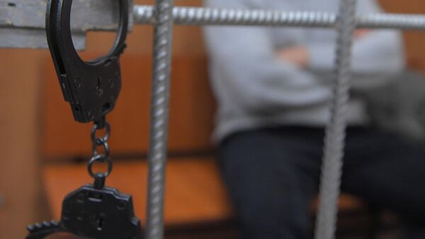 Задержанный мужчина. Архивное фото - Sputnik Кыргызстан