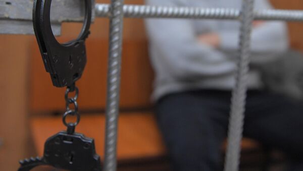 Обвиняемый в камере. Архивное фото - Sputnik Кыргызстан
