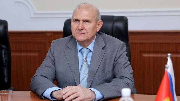 Посол России в Кыргызстане Николай Удовиченко. Архивное фото - Sputnik Кыргызстан