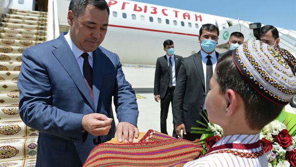Официальный визит президента КР Садыра Жапарова в Туркменистан. Архивное фото - Sputnik Кыргызстан