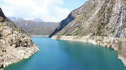 Объем воды в Токтогульской ГЭС 