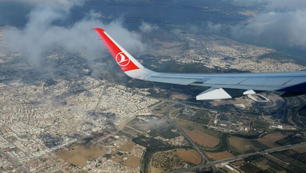 Turkish Airlines авиакомпаниясынын учагы. Архив - Sputnik Кыргызстан