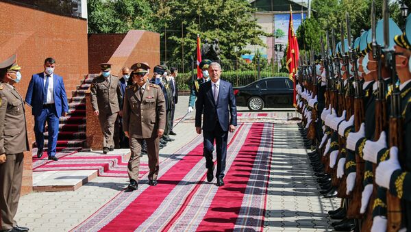 Официальный визит министра обороны Турции в Бишкеке - Sputnik Кыргызстан