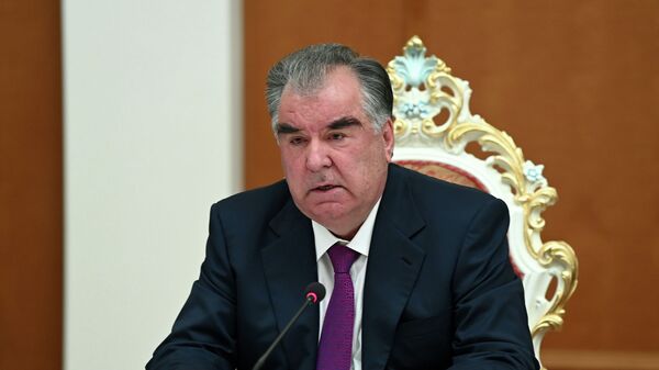 Тажикстан президенти Эмомали Рахмон - Sputnik Кыргызстан