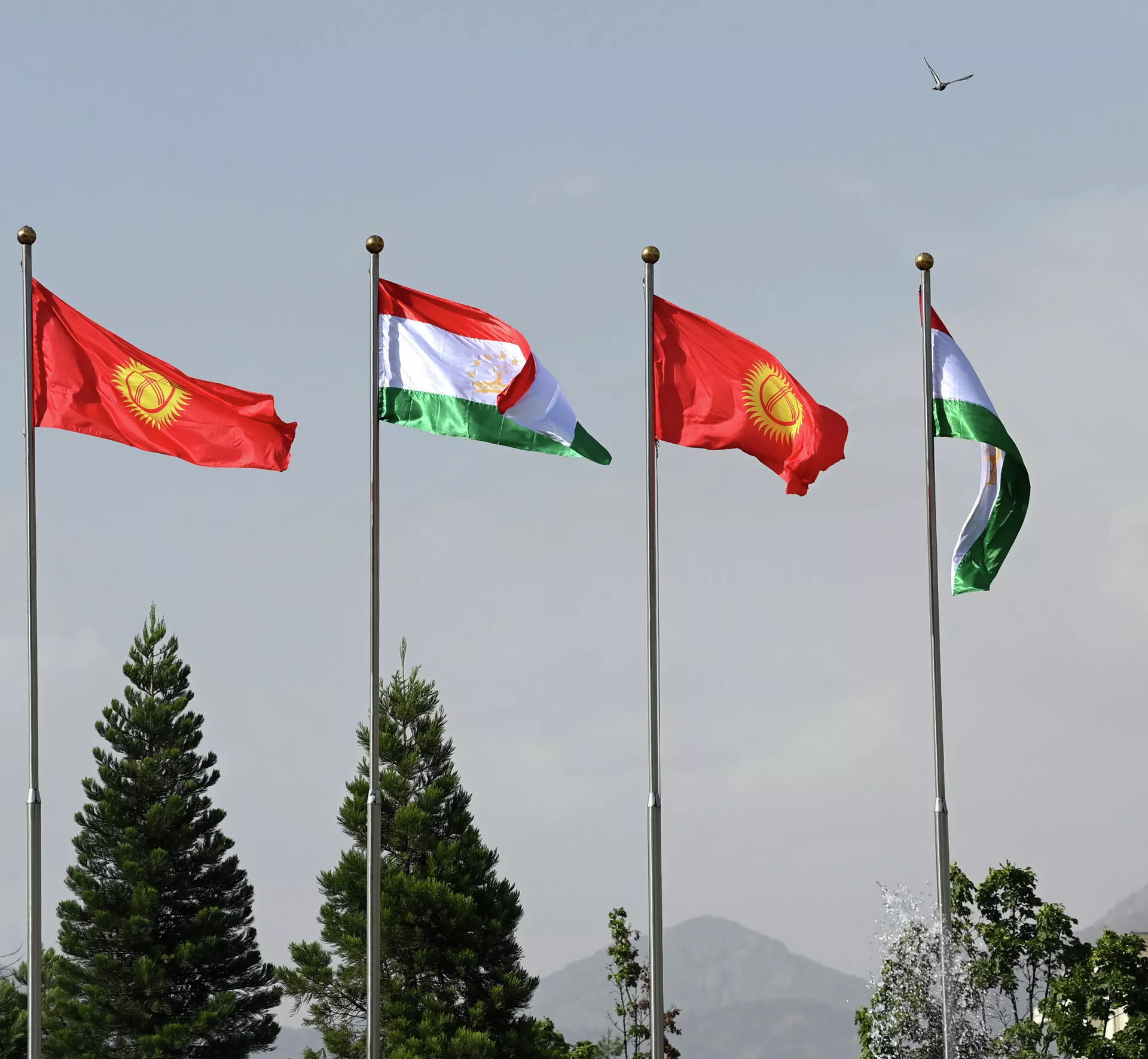 Что Эмомали Рахмон и Садыр Жапаров сказали о ситуации на границе - Sputnik Кыргызстан, 1920, 29.06.2021