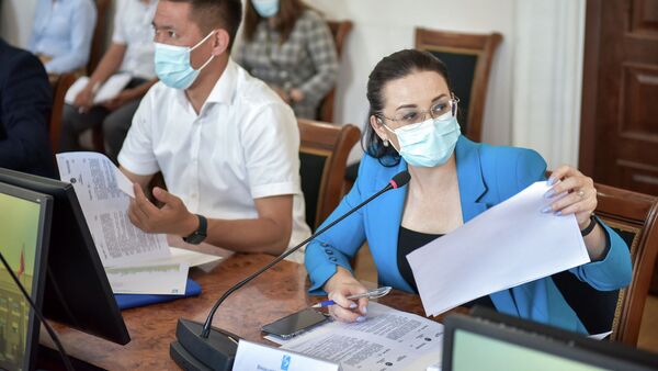 Заседание в мэрии по эпидемиологической обстановке в Бишкеке - Sputnik Кыргызстан