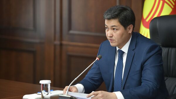 Председатель кабинета министров Улукбек Марипов  - Sputnik Кыргызстан