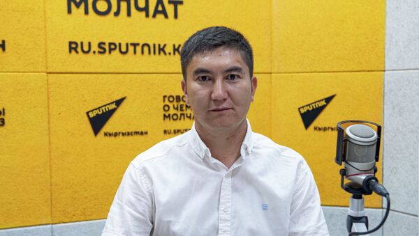 Начальник отдела сбыта электроэнергии ОАО Северэлектро Алмаз Мадалбеков - Sputnik Кыргызстан