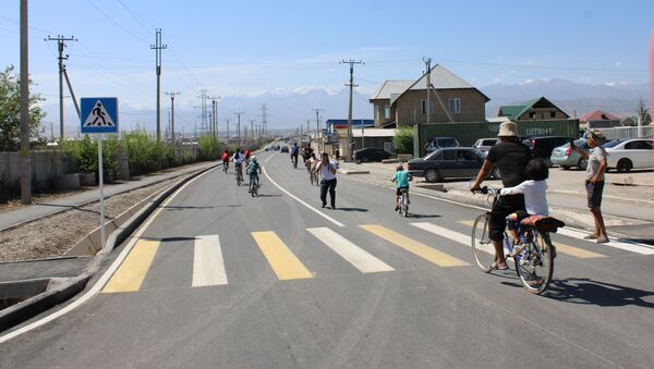 Открытые после ремонтных работ улицы в Бишкеке - Sputnik Кыргызстан