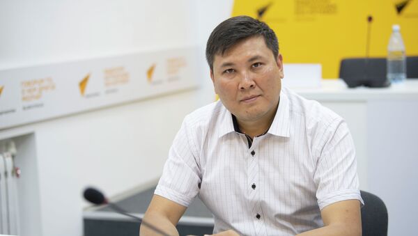 Координатор отдела реализации инвестиционных проектов Минтранспорта КР Санжар Асаналиев - Sputnik Кыргызстан