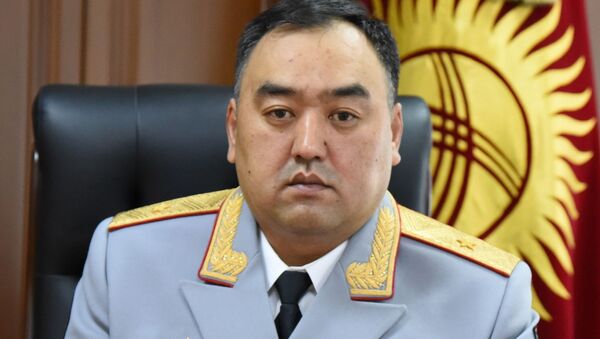 Министр внутренних дел Улан Ниязбеков - Sputnik Кыргызстан