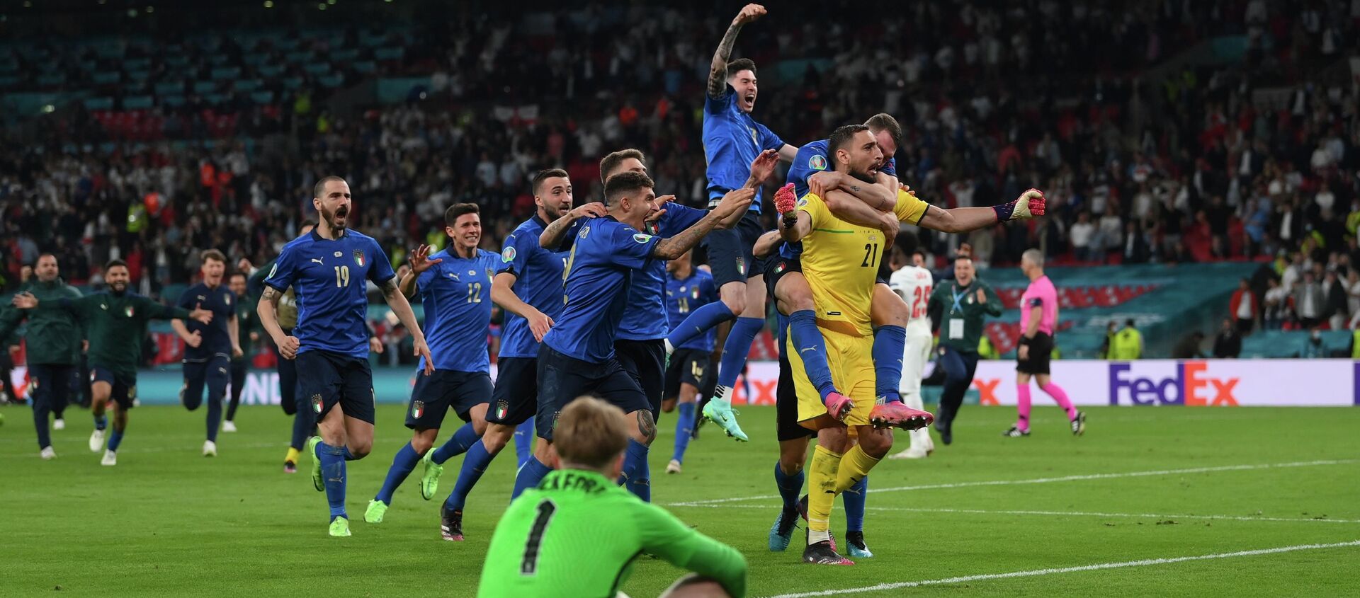 Финал Евро-2020. Италия — Англия - Sputnik Кыргызстан, 1920, 12.07.2021