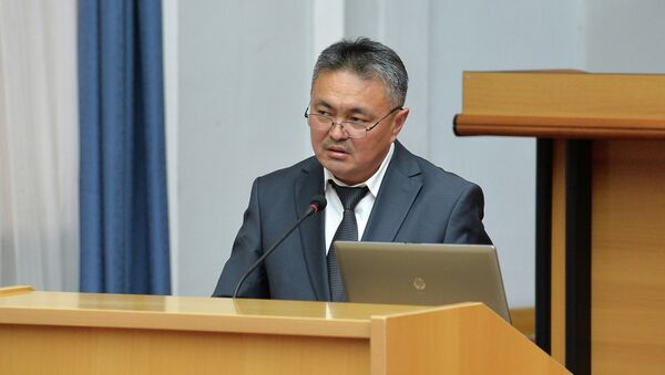 Заместитель председателя Государственной таможенной службы Кыялбек Мукашев. Архивное фото - Sputnik Кыргызстан