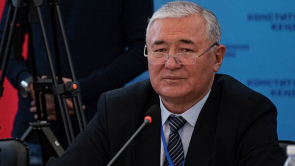 Президенттин кеңешчиси болуп дайындалган  Бекбосун Бөрүбашов. Архив - Sputnik Кыргызстан
