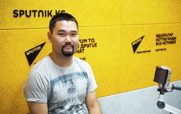 Организатор фестиваля разножанрового кино Олгон Хорхон  Талгат Бериков - Sputnik Кыргызстан