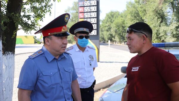 Инспекция несения службы сотрудников ГУОБДД - Sputnik Кыргызстан
