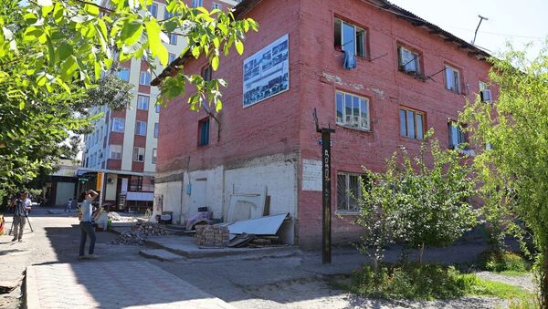 Капитальный ремонт в рамках проекта по реконструкции улицы Салиевой  - Sputnik Кыргызстан