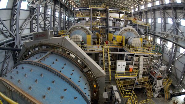 Жер-Үй алтын кенинин заводу. Архив - Sputnik Кыргызстан