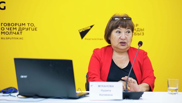 Генеральный секретарь АДС Нуруйпа Муканова - Sputnik Кыргызстан