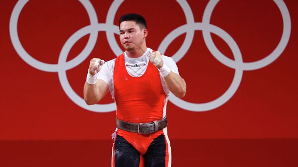 Токио Олимпиадасынын катышуучусу Бекдөөлөт Расулбеков. Архив - Sputnik Кыргызстан