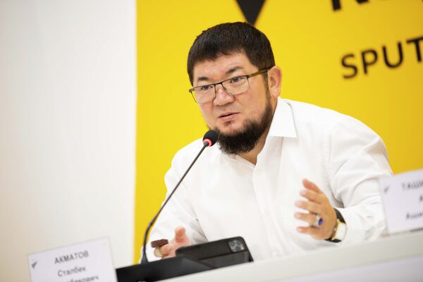 Президент Союза ювелиров и предпринимателей КР Сталбек Акматов - Sputnik Кыргызстан