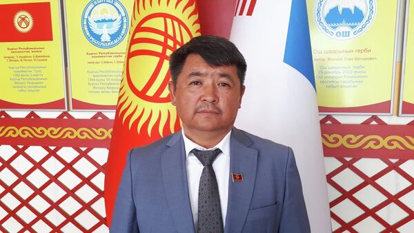 Ош шаардык кеңешинин төрагасы Салман Назылбеков  - Sputnik Кыргызстан