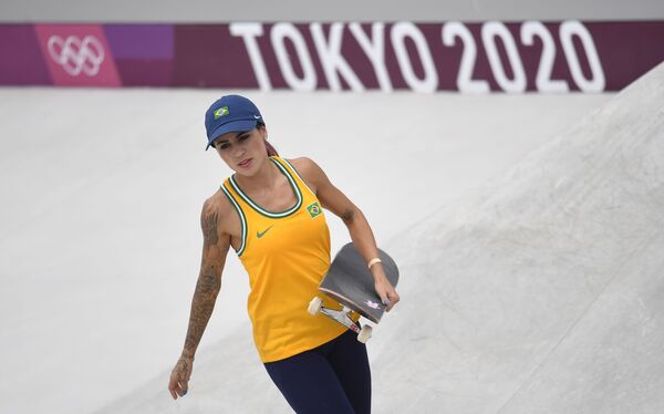 Бразильская спортсменка Летисия Буфони на ОИ в Токио - Sputnik Кыргызстан