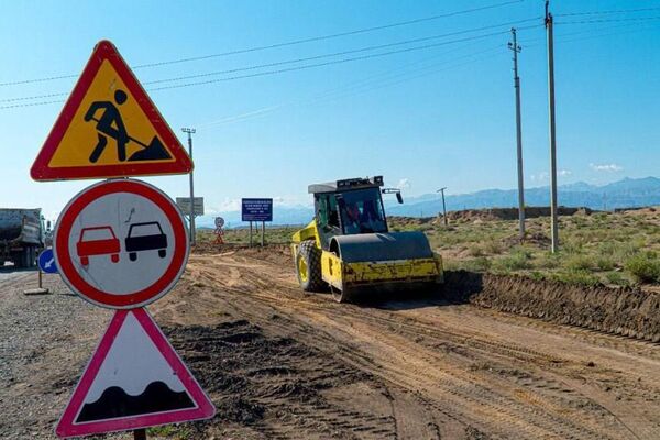 В Иссык-Кульской области начата реконструкция автодороги Балыкчи — Барскоон - Sputnik Кыргызстан