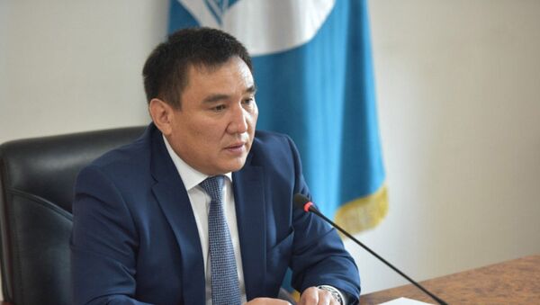 Исполняющий обязанности мэра Бишкека Таалайбек Сарыбашов - Sputnik Кыргызстан