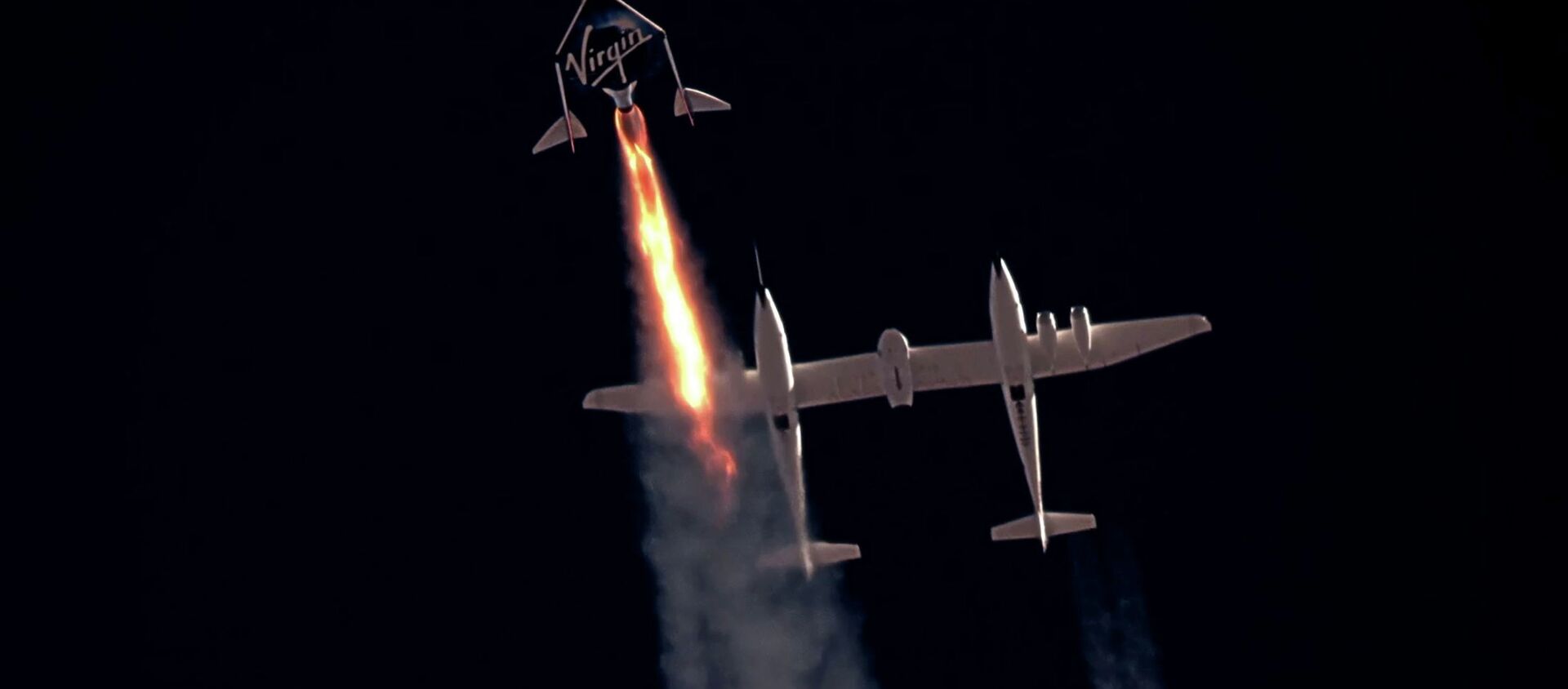 Пассажирский ракетоплан VSS Unity компании Virgin Galactic. Архивное фото - Sputnik Кыргызстан, 1920, 07.08.2021