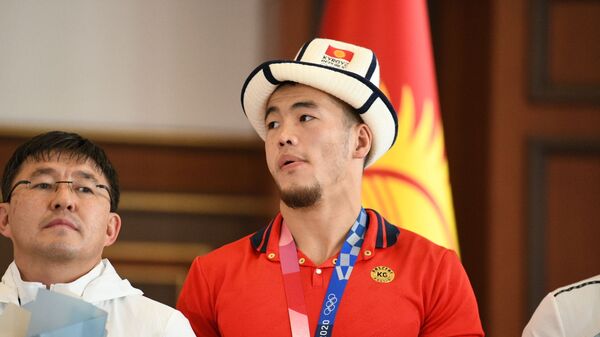 Кыргызстанский борец Акжол Махмудов. Архивное фото - Sputnik Кыргызстан