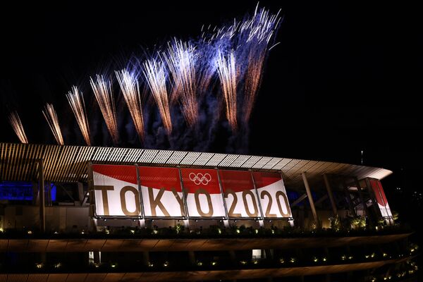 Торжественная церемония закрытия XXXII летних Олимпийских игр в Токио  - Sputnik Кыргызстан
