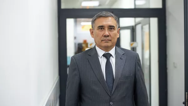 Скрябин атындагы Кыргыз улуттук агрардык университетинин биринчи проректору, профессор Алмазбек Иргашев - Sputnik Кыргызстан