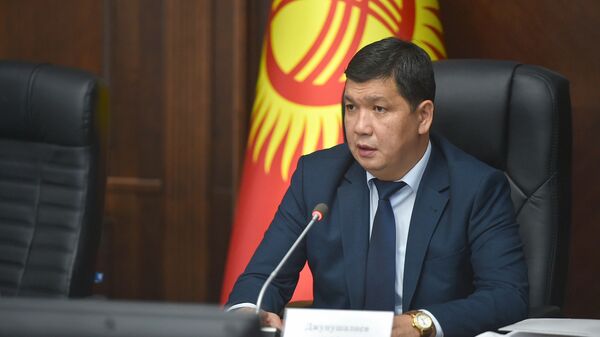 И.о. мэра города Бишкек Айбек Джунушалиев - Sputnik Кыргызстан