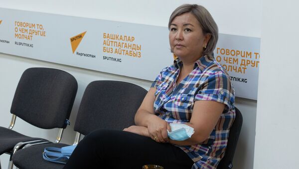 Саламаттык сактоо жана социалдык өнүктүрүү министрлигинин маалымат катчысы Жылдыз Айгерчинова - Sputnik Кыргызстан