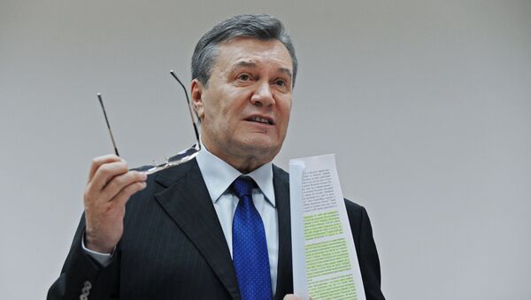 Украинанын экс-президенти Виктор Янукович. Архив - Sputnik Кыргызстан