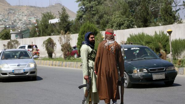 Боевики движения Талибан в Кабуле - Sputnik Кыргызстан