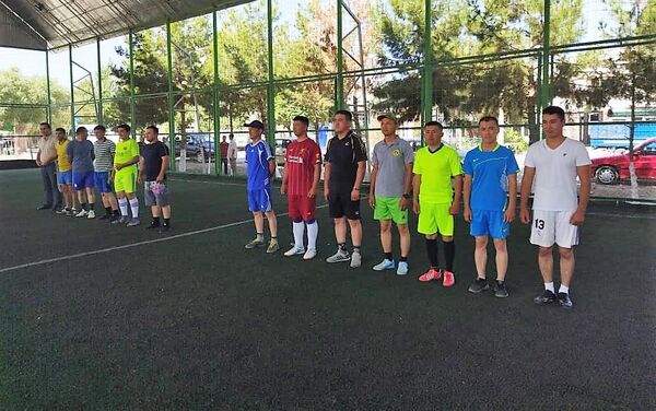  Встреча начальников пограничных застав завершилась соревнованием по мини-футболу - Sputnik Кыргызстан