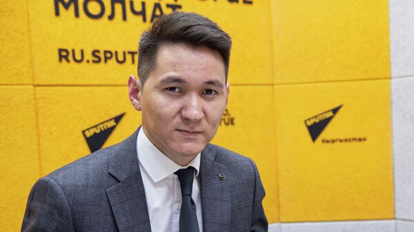 Заместитель министра здравоохранения по цифровому развитию Бакыт Джангазиев - Sputnik Кыргызстан