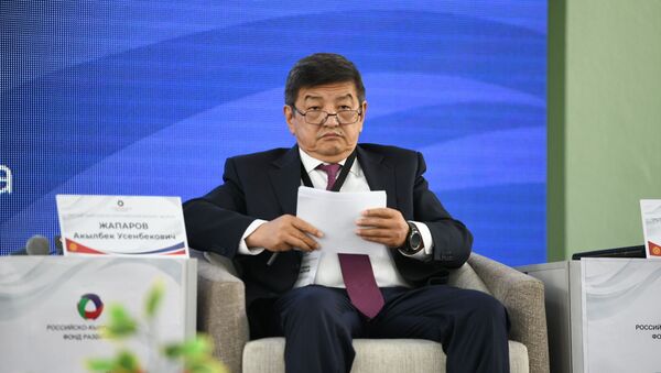 Заместитель председателя кабинета министров Акылбек Жапаров - Sputnik Кыргызстан