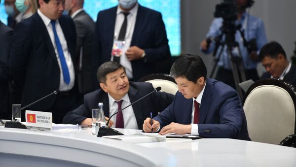 Заседание Евразийского межправительственного совета в Чолпон-Ате  - Sputnik Кыргызстан