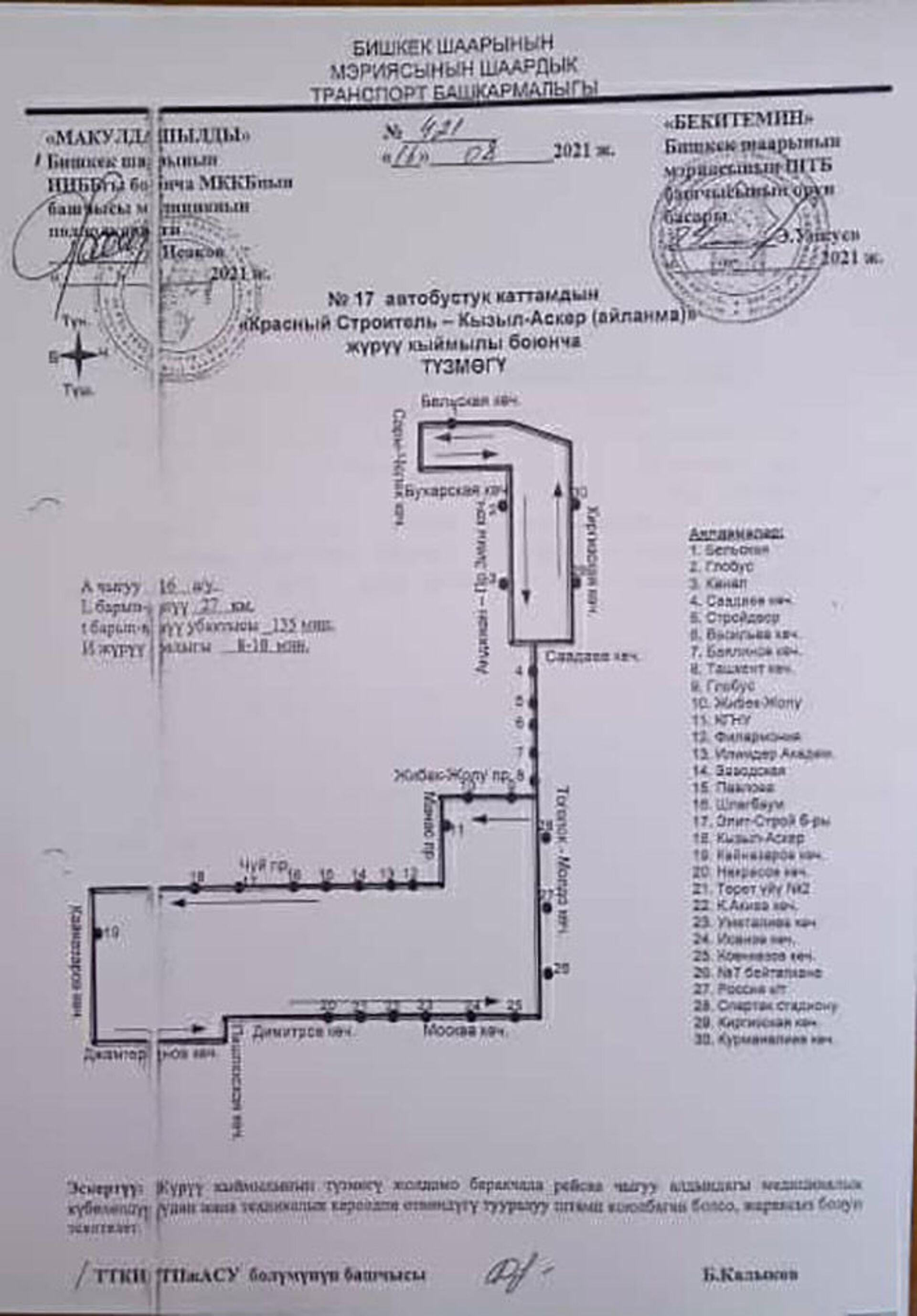 В Бишкеке открыли автобусный маршрут № 17 — схема - Sputnik Кыргызстан, 1920, 20.08.2021