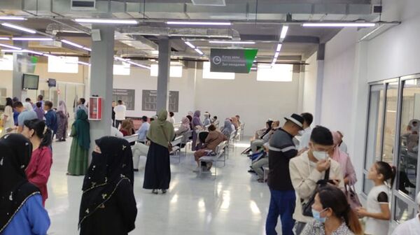 Оpen space форматында иштеген калкты тейлөө борбору Жалал-Абадда - Sputnik Кыргызстан