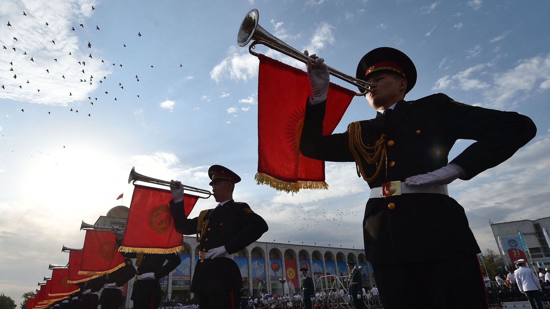 Празднование 30-летия Дня независимости Кыргызстана в Бишкеке - Sputnik Кыргызстан, 1920, 31.08.2021
