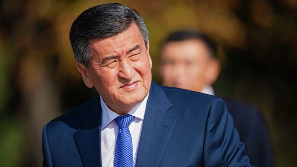 Кыргызстандын экс-президенти Сооронбай Жээнбеков. Архив - Sputnik Кыргызстан