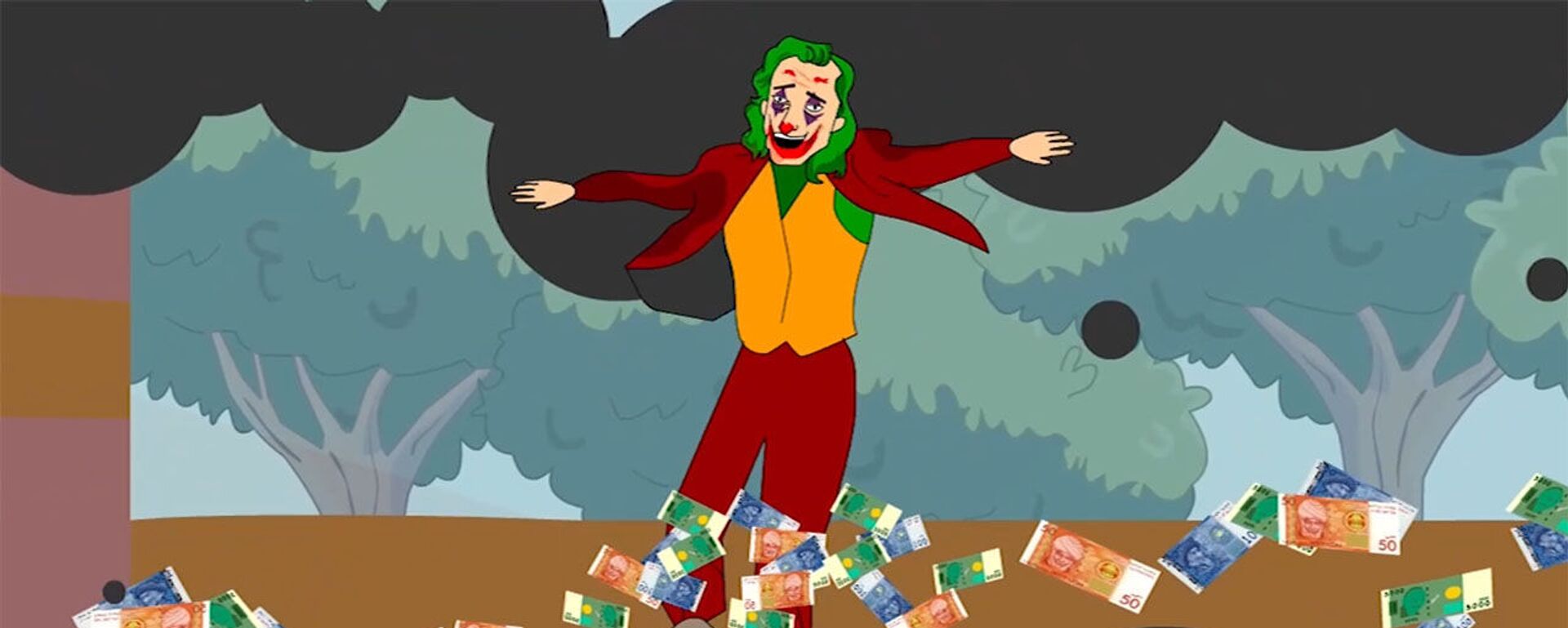 Как накопить деньги, если зарплата 15 тыс сомов — урок от Джокера. Мультик - Sputnik Кыргызстан, 1920, 01.09.2021