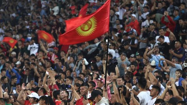 Матч Кыргызстан — Палестина в Бишкеке в рамках Кубка трех наций - Sputnik Кыргызстан